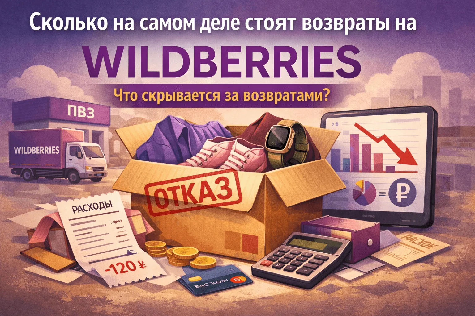 Сколько на самом деле стоят возвраты на Wildberries — и почему это не видно в отчётах